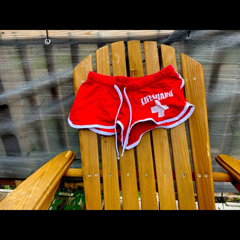 Lifeguard booty shorts